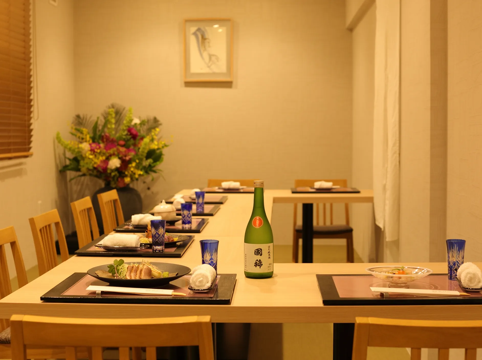 落ち着いたプライベート個室